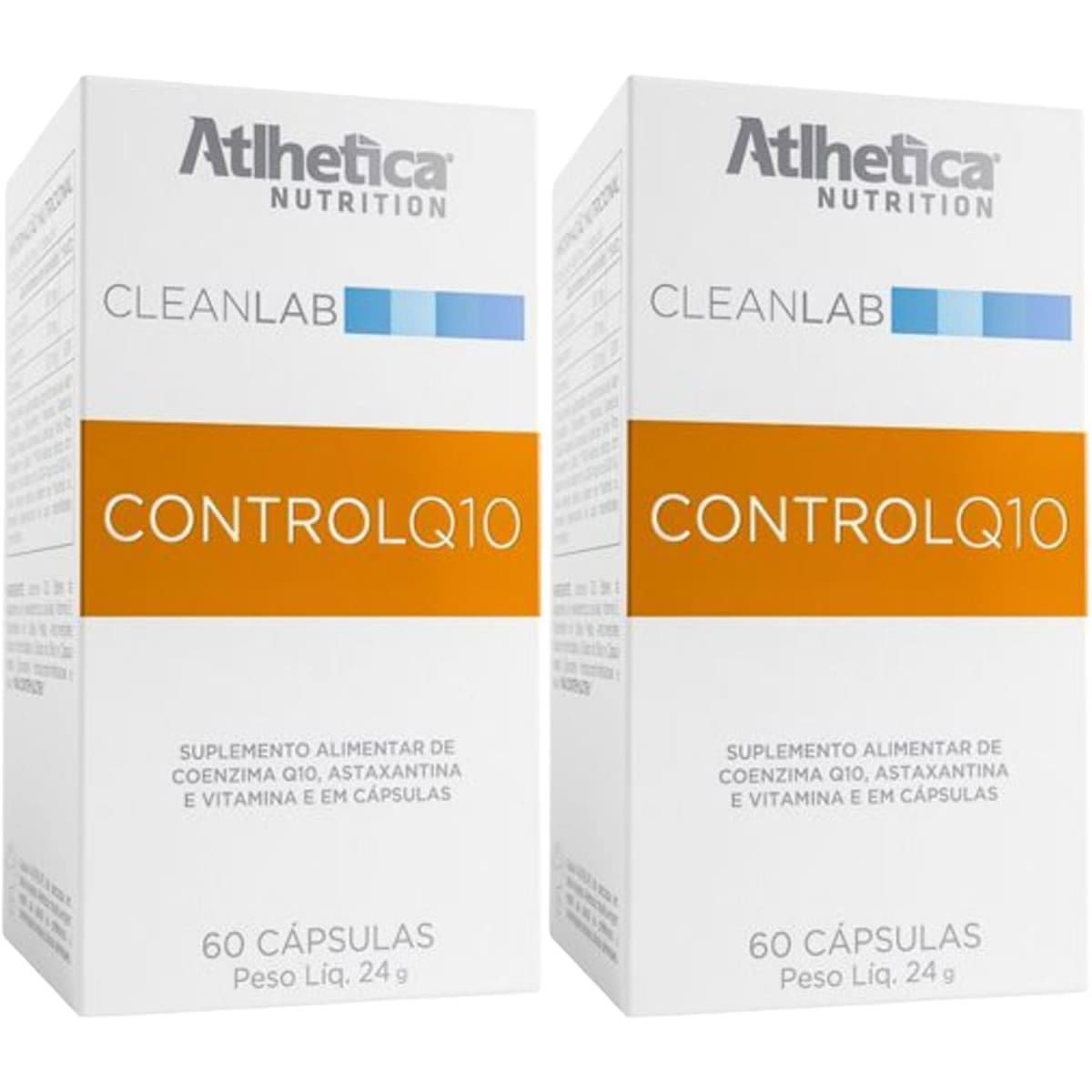 Kit 2X Control Q10 - 60 C�psulas - Atlhetica Nutrition