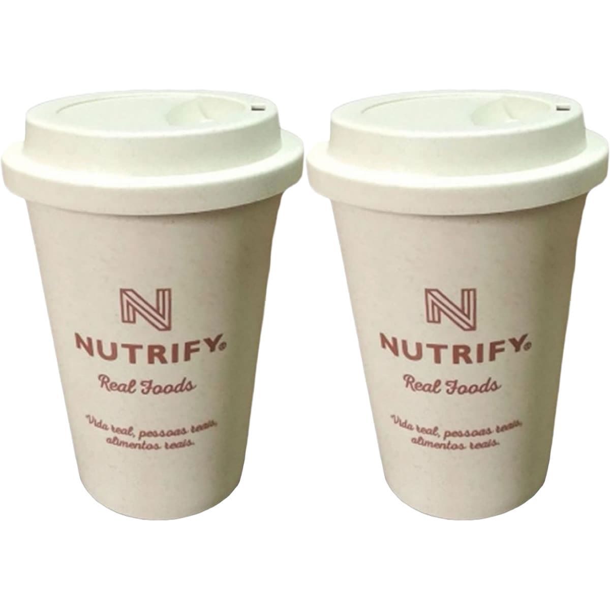 Kit 2X Copo Ecologico - 470ml -  Nutrify