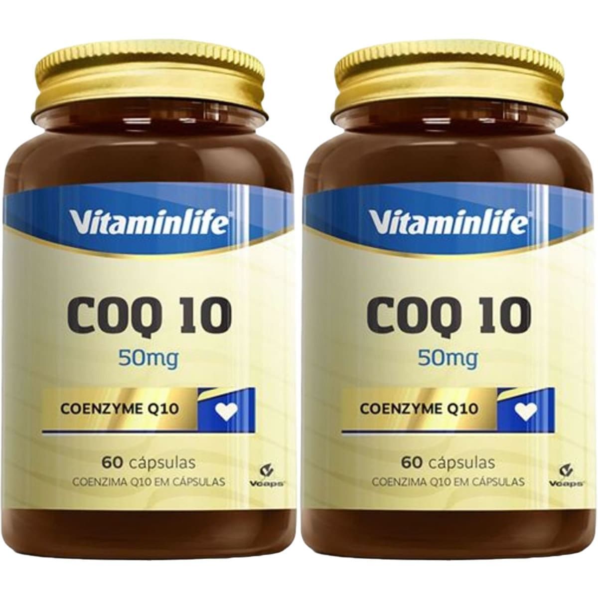 Kit 2X COQ 10 - Coenzyme Q10 - 60 C�psulas - VitaminLife