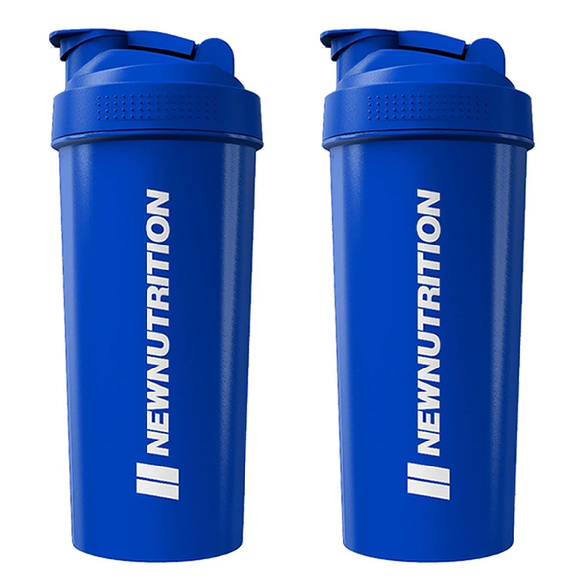 Kit 2X Coqueteleira - 600ml Azul - Newnutrition