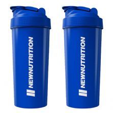 Kit 2X Coqueteleira - 600ml Azul - Newnutrition