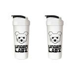Kit 2X Coqueteleira - 600ml Perola - Under Labz