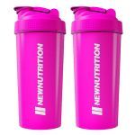 Kit 2X Coqueteleira - 600ml Pink - Newnutrition