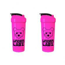 Kit 2X Coqueteleira - 600ml Pink - Under Labz