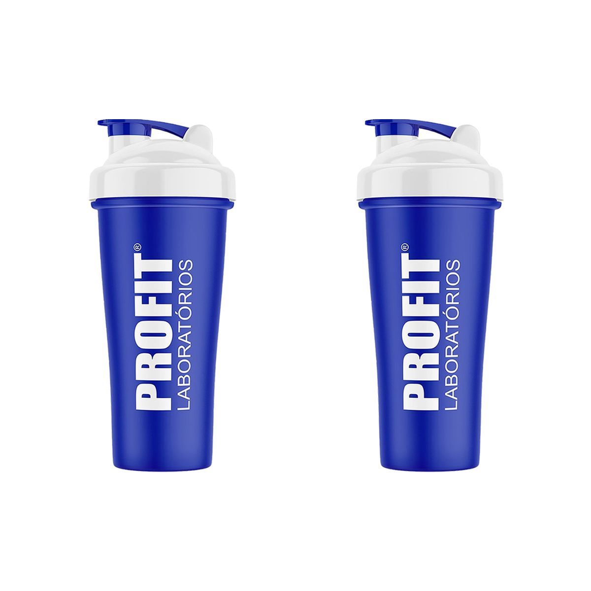 Kit 2X Coqueteleira - 700ml Azul - Profit Labs