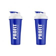 Kit 2X Coqueteleira - 700ml Azul - Profit Labs