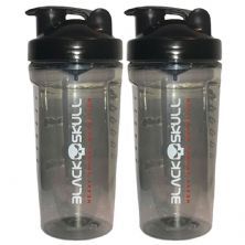 Kit 2X Coqueteleira - 750ml Fume - Black Skull