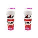 Kit 2X Coqueteleira Foguete N�o Tem R� - 700ml Bubble Gum - FTW