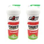 Kit 2X Coqueteleira Foguete N�o Tem R� - 700ml Ma�� Verde - FTW