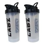 Kit 2X Coqueteleira Slim - 600ml Transparente - Under Labz