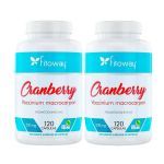 Kit 2X Cranberry - 120 C�psulas - Fitoway