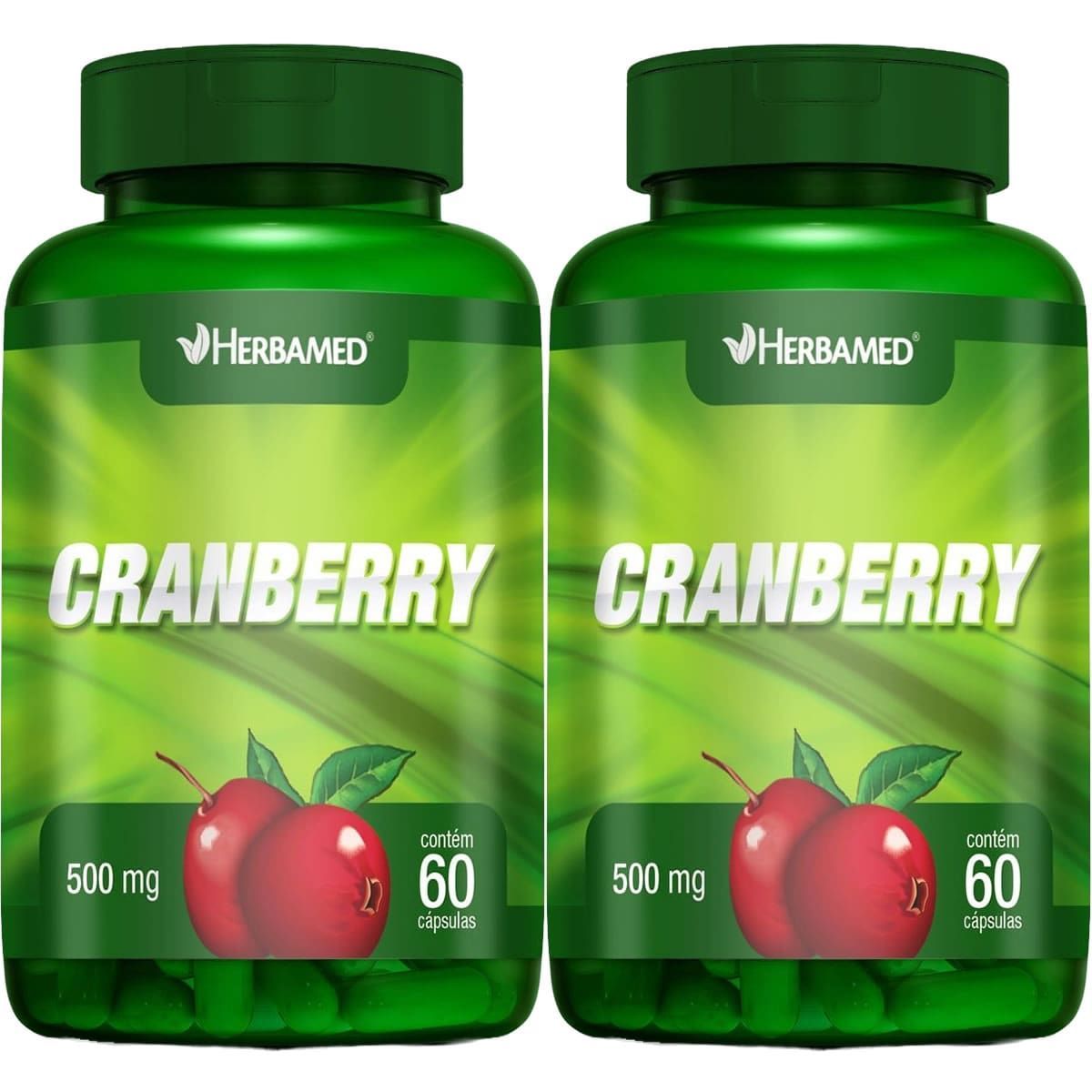Kit 2X Cranberry 60 C�psulas - Herbamed