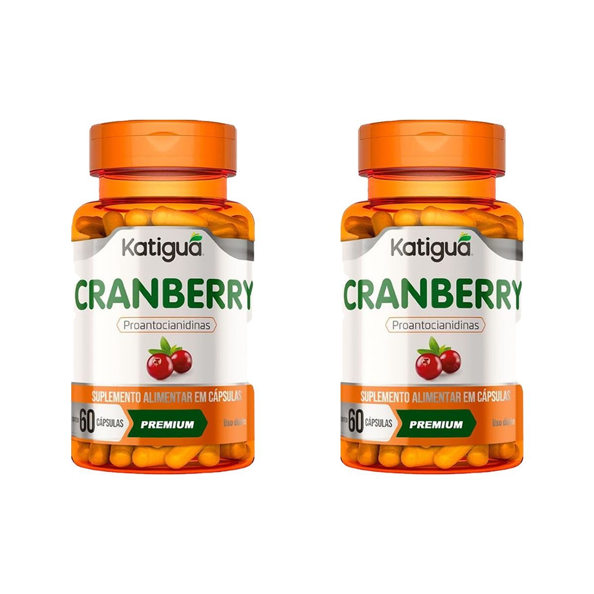 Kit 2X Cranberry - 60 C�psulas - Katigu�