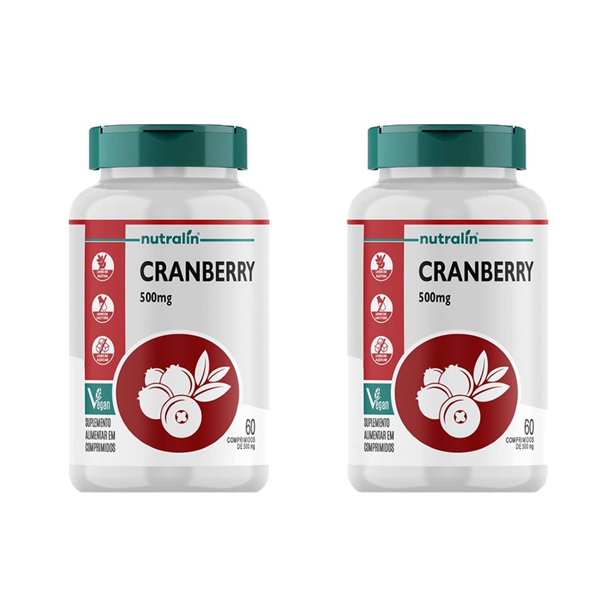 Kit 2X Cranberry - 60 Comprimidos - Nutral�n