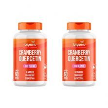 Kit 2X Cranberry Quercetin - 60 Comprimidos - Bigens