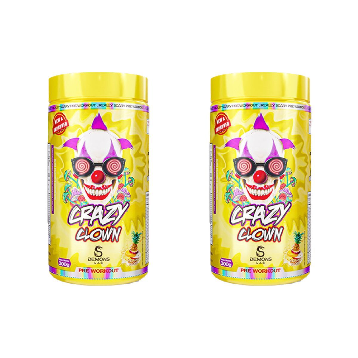Kit 2X Crazy Clown - 300g Yellow Blood - Demons Lab