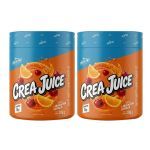 Kit 2X Crea Juice - 300g Laranja com Acerola - Shark Pro