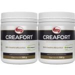 Kit 2X Creafort Creapure Creatina - 300g - Vitafor