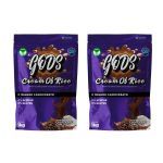 Kit 2X Cream of Rice - 1000g Refil Chocolate com Coco - Canibal	