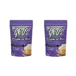 Kit 2X Cream of Rice - 1000g Refil Natural - Canibal