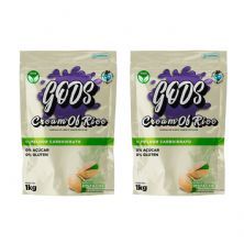 Kit 2X Cream of Rice - 1000g Refil Pistache - Canibal	