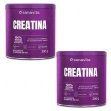 Kit 2X Creatina - 300g - Sanavita