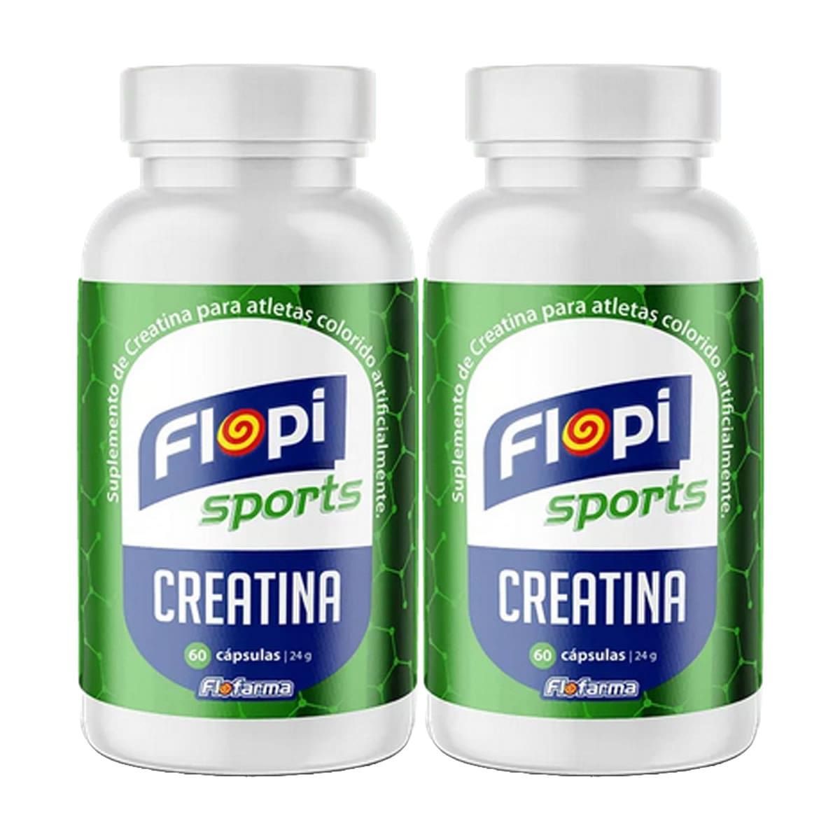 Kit 2X Creatina - 60 C�psulas - Flofarma