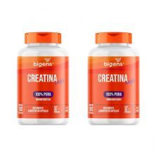 Kit 2X Creatina Caps 100% Pura Monohidratada - 180 C�psulas - Bigens