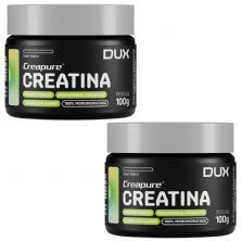 Kit 2X Creatina Creapure - 100g Sabor Natural - Dux Nutrition