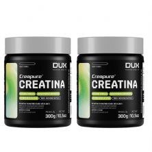 Kit 2X Creatina  Creapure  - 300g Sabor Natural - Dux Nutrition