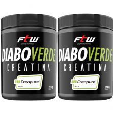 Kit 2X Creatina Diabo Verde Creapure - 200g  - Ftw