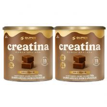 Kit 2X Creatina Monohidratada - 40 Dados 6,5g Brigadeiro - Desinch�