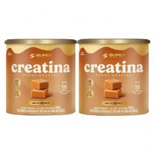 Kit 2X Creatina Monohidratada - 40 Dados 6,5g Caramelo - Desinch�