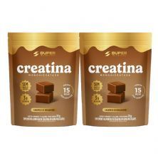 Kit 2X Creatina Monohidratada em Goma - 6 Gomas Caramelo de Brigadeiro - Desinch�