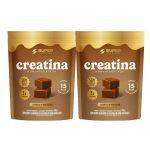 Kit 2X Creatina Monohidratada em Goma - 6 Gomas Caramelo de Brigadeiro - Desinch�