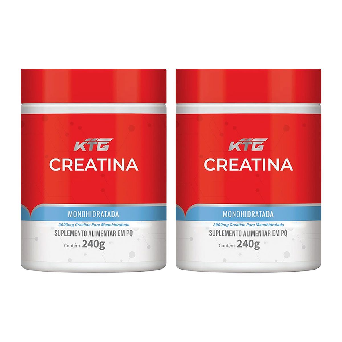 Kit 2X Creatina Monohidratada Sports - 240g - Katigu�