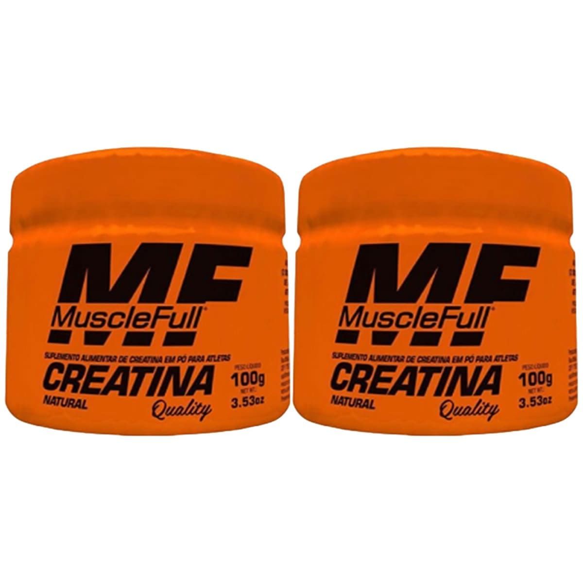 Kit 2X Creatina Quality Price - 100g Natural - MuscleFull