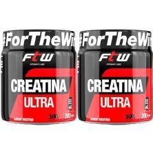 Kit 2X Creatina Ultra - 300g Neutro - FTW