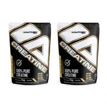Kit 2X Creatine 100% Pure - 1kg Refil - Adaptogen