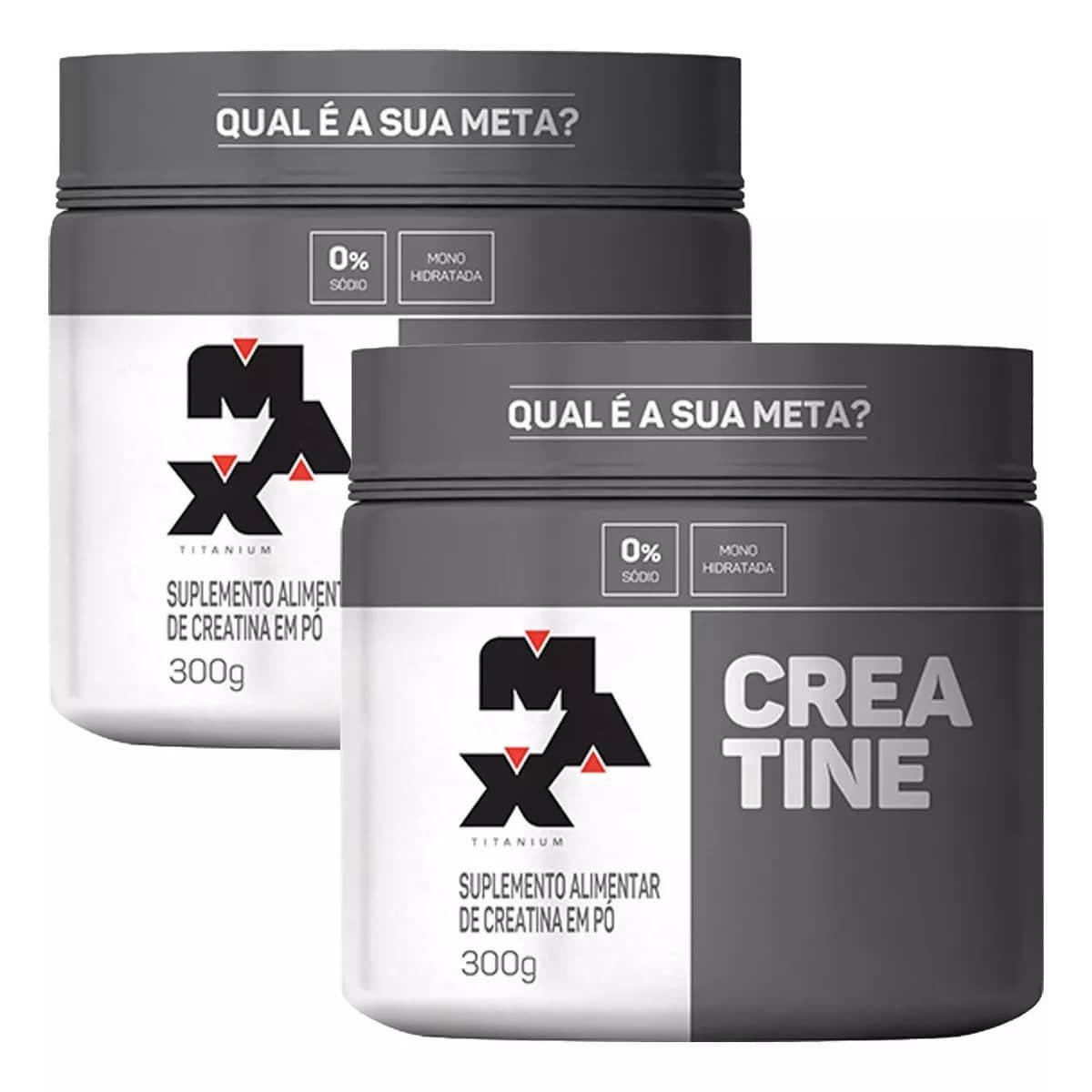 Kit 2X Creatine - 300g - Max Titanium