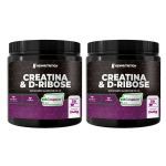 Kit 2X Creatine com D-ribose - 240g Natural - NewNutrition