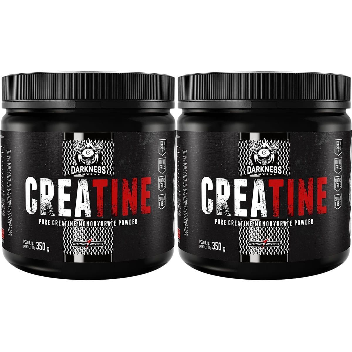 Kit 2X Creatine Darkness - 350g - IntegralM�dica