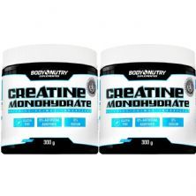 Kit 2X Creatine Monohydrate - 300g Sem Sabor - Body Nutry