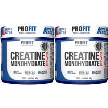 Kit 2X Creatine Monohydrate Power - 300g Sem Sabor - Profit