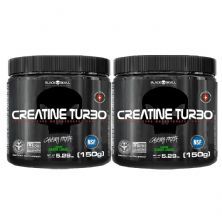 Kit 2X Creatine Turbo Monohidratada - 150g Lim�o - Black Skull