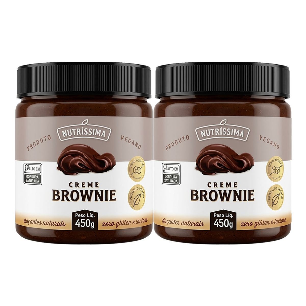 Kit 2X Creme Brownie - 450g - Nutr�ssima