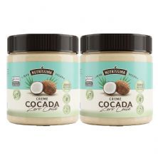 Kit 2X Creme Cocada Zero Leite - 450g Coco - Nutr�ssima