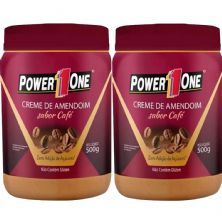 Kit 2X Creme de Amendoim - 500g Caf� - Power One