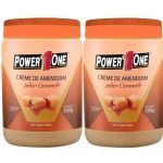 Kit 2X Creme de Amendoim - 500g Caramelo - Power One