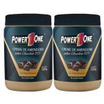 Kit 2X Creme de Amendoim - 500g Chocolate 50% - Power One